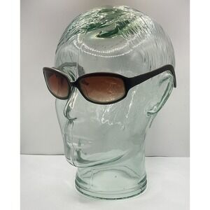 SAMA WOMEN'S SUNGLASSES MINI GRY MADE IN JAPAN BROWN GRAY COMBO SIZE 54-17-120